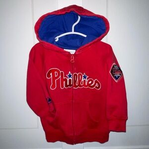 Phillies zip up hoodie.